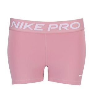 Nike Women's Pink Pro Shorts - 3” Inseam
